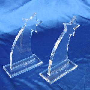 Customize Clear Acrylic Trophy Event Laser Engraved Souvenir Award for Corporation
