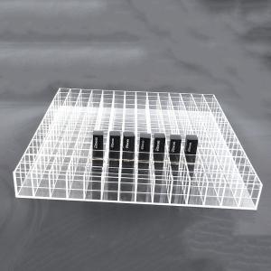 Customized Exquisite Acrylic Lip Stick Organizer Cosmetic Brush Holder