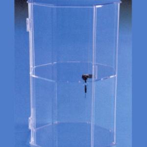 Two layers acrylic cabinet with