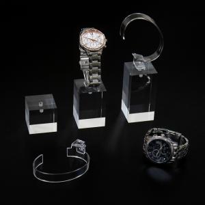 Clear Acrylic Watch Display Stand