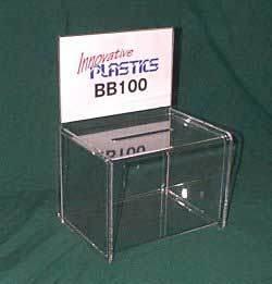 Customize PMMA Clear Acrylic Vote Donation Suggestion Box