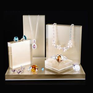 2017 Hot Sale Luxury Fashion Acrylic Jewelry Display Risers, Acrylic Jewelry Display, Plexiglass Jew