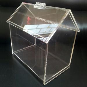 House Shape Acrylic Candy Storage Display Box