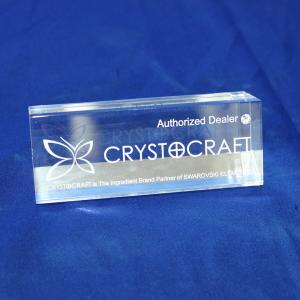 Customize Clear Acrylic Trophy Event Laser Engraved Souvenir Award for Running