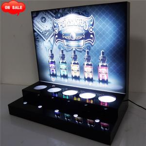 LED Lighting Eliquid Display Acrylic E-Cigarette Display