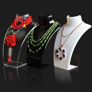 Acrylic Mannequin Necklace Jewelry Pendant Display Stand