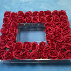Customized 51 Roses Acrylic Packing Box