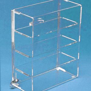 Four layers acrylic cabinet wit