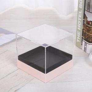 Classic Fashion Acrylic Flower Box Acrylic Gift Box