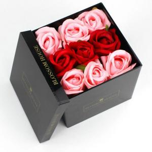 Black Acrylic 9 Real Rose Storage Box China Manufacturer