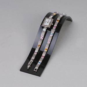 Acrylic Curved Bracelet Watch Jewellery Display Stand Acrylic Jewelry Holder