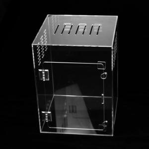 Transparent acrylic pet reptile box/terrarium China Manufacturer