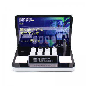 Acrylic E-Cigarette Display racks for shopping mall use China Manufacturer