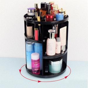 Large Capacity 360 Degree Rotating Acrylic Cosmetics Storage/Revolving Makeup Organizer