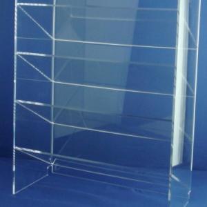 Clear acrylic candy counter shelves