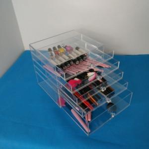 5 Drawer Organizer for Lipstick, Nail Polish, Brushes, Jewelry and More