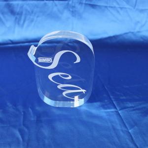 Customize Clear Acrylic Trophy Event Laser Engraved Award for Gift