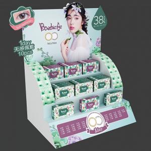 ODM/OEM Available Various Styles Cardboard/Sintra PVC Cosmetic Contact Lenses Display Stand