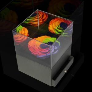 Promotions Letter Shape Acrylic Flower Box